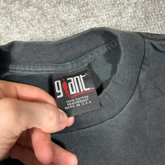 Vintage NIN 1995 Nine Inch Nails Further Down The Spiral Large Reprint T-Shirt - Picture 3 of 9